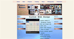 Desktop Screenshot of producerelease.com